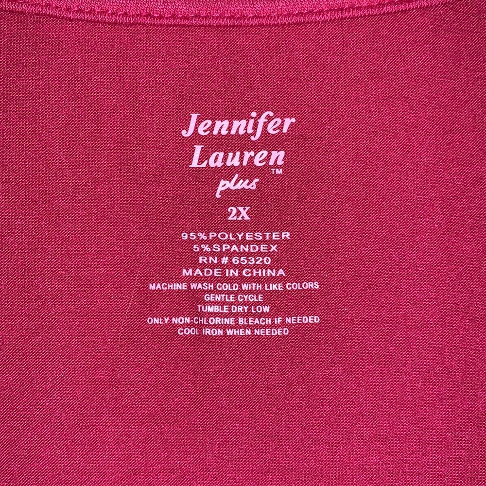 Pink V- Neck - Picture 2 of 4